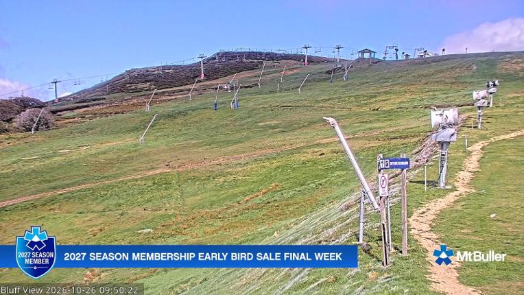 Webcam Mt. Buller: Skyline Terrain Park