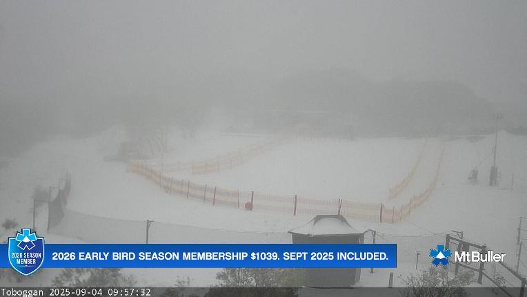 Webcam Mt. Buller: Toboggan