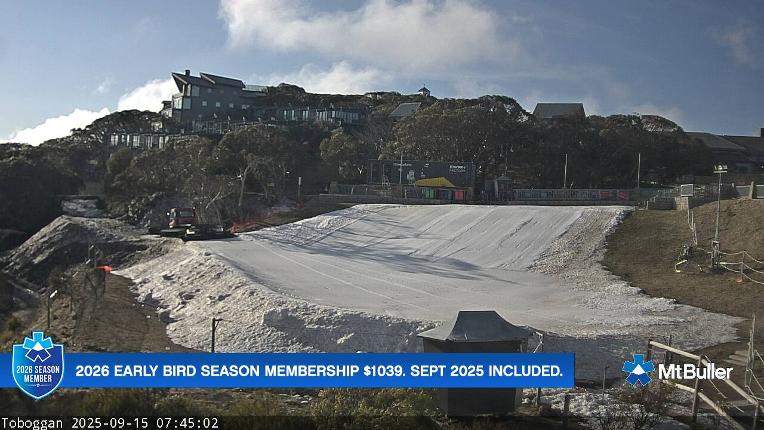 Webcam Mt. Buller: Toboggan