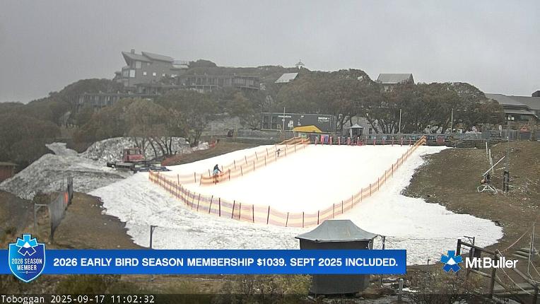 Webcam Mt. Buller: Toboggan
