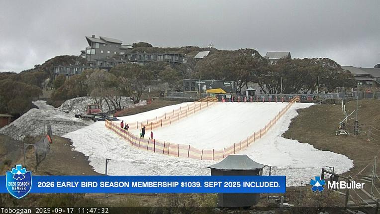Webcam Mt. Buller: Toboggan