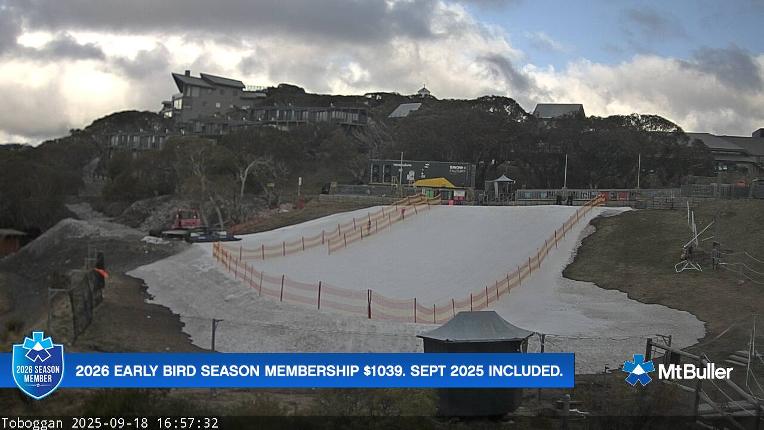 Webcam Mt. Buller: Toboggan