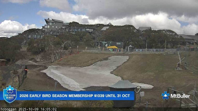 Webcam Mt. Buller: Toboggan