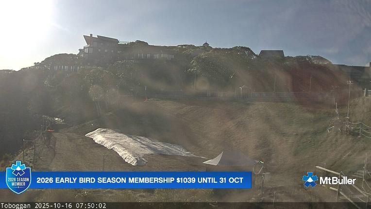 Webcam Mt. Buller: Toboggan