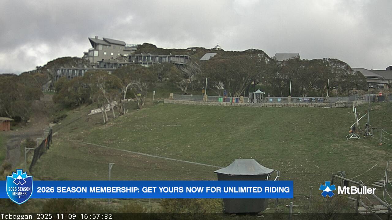 Webcam Mt. Buller: Toboggan