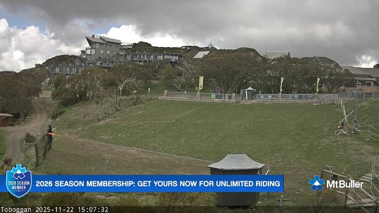 Webcam Mt. Buller: Toboggan