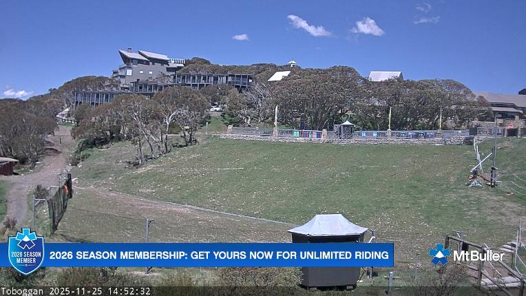 Webcam Mt. Buller: Toboggan