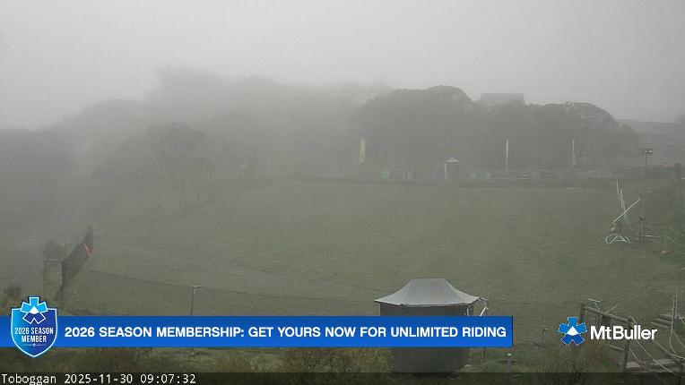 Webcam Mt. Buller: Toboggan