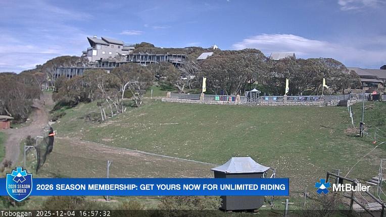 Webcam Mt. Buller: Toboggan