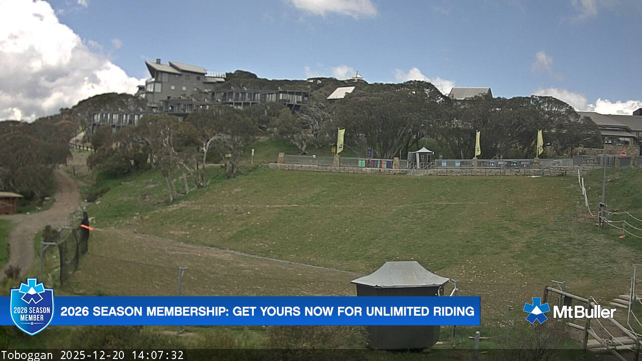 Webcam Mt. Buller: Toboggan