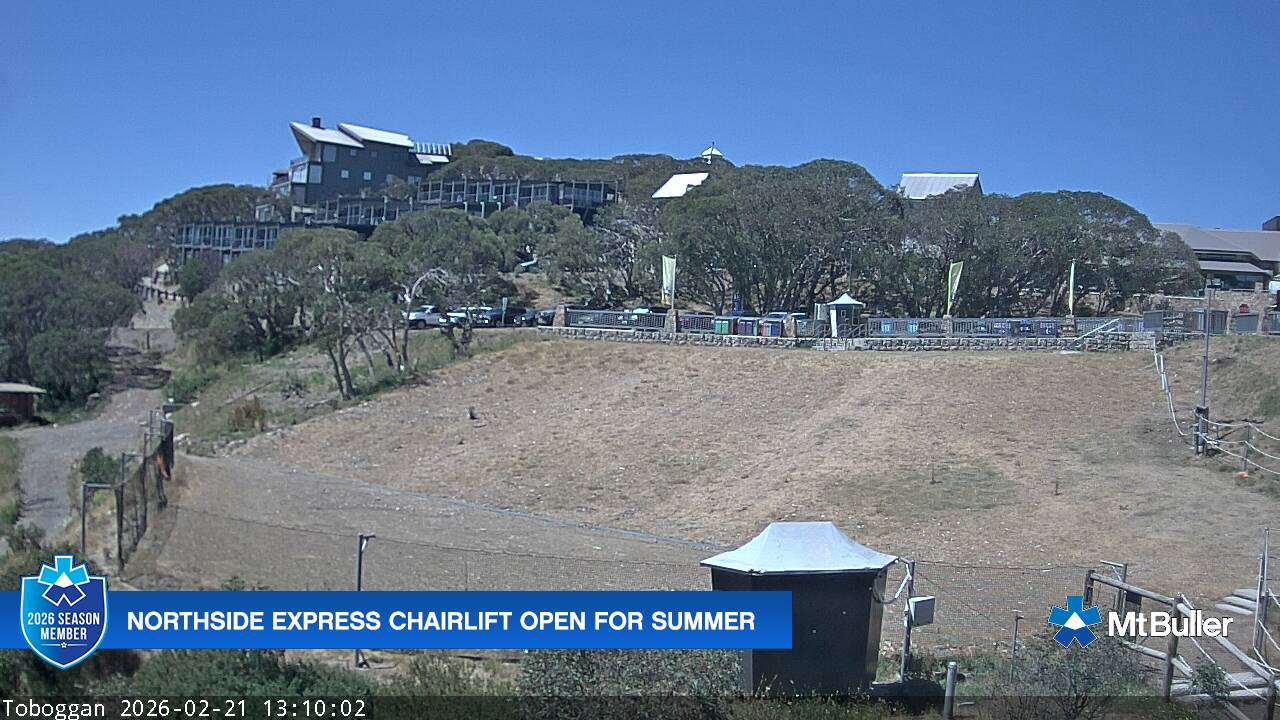 Webcam Mt. Buller: Toboggan