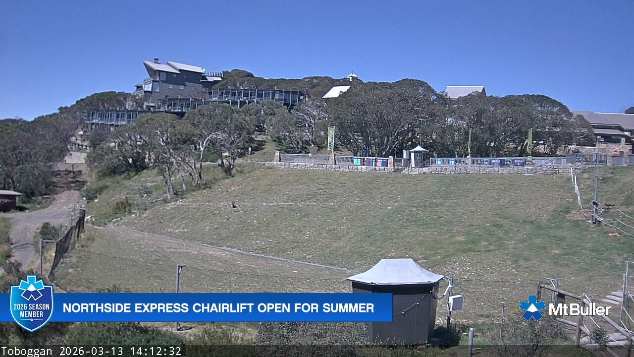 Webcam Mt. Buller: Toboggan