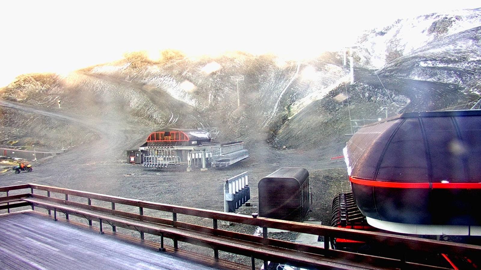 Webcam Mt. Hutt: Base area