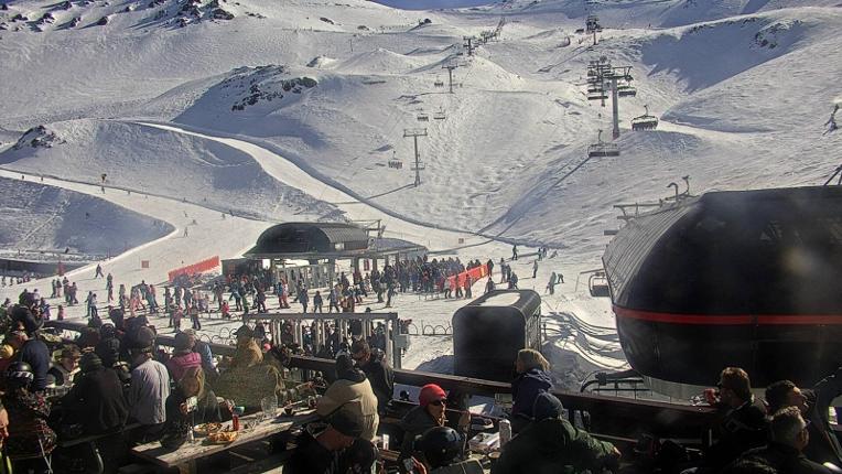 Webcam Mt. Hutt: Base area