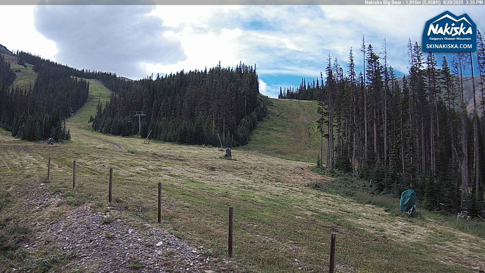 Webcam Nakiska: Mid Gold Express
