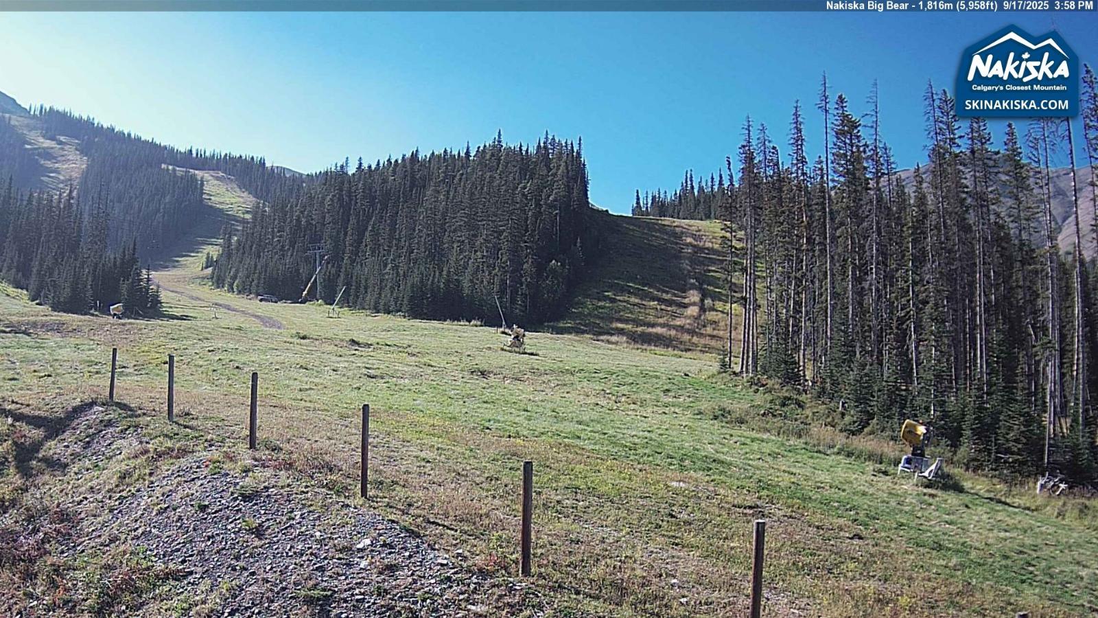 Webcam Nakiska: Mid Gold Express