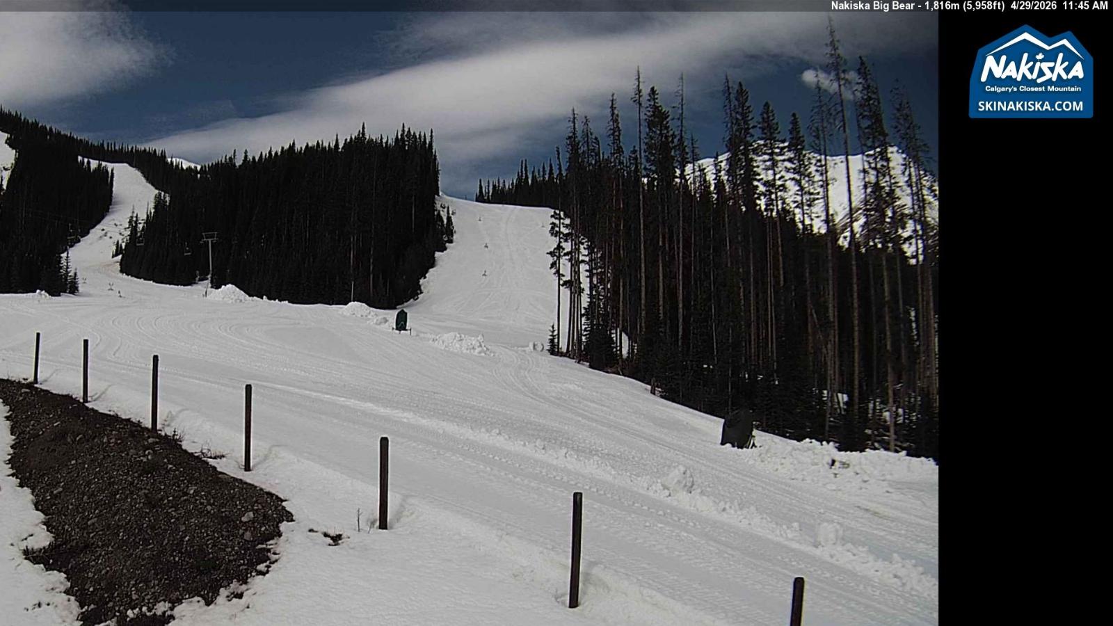 Webcam Nakiska: Mid Gold Express