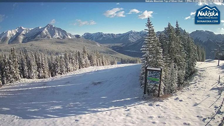 Webcam Nakiska: Top of Silver Chair