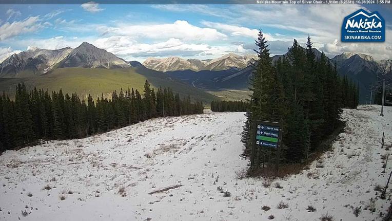 Webcam Nakiska: Top of Silver Chair