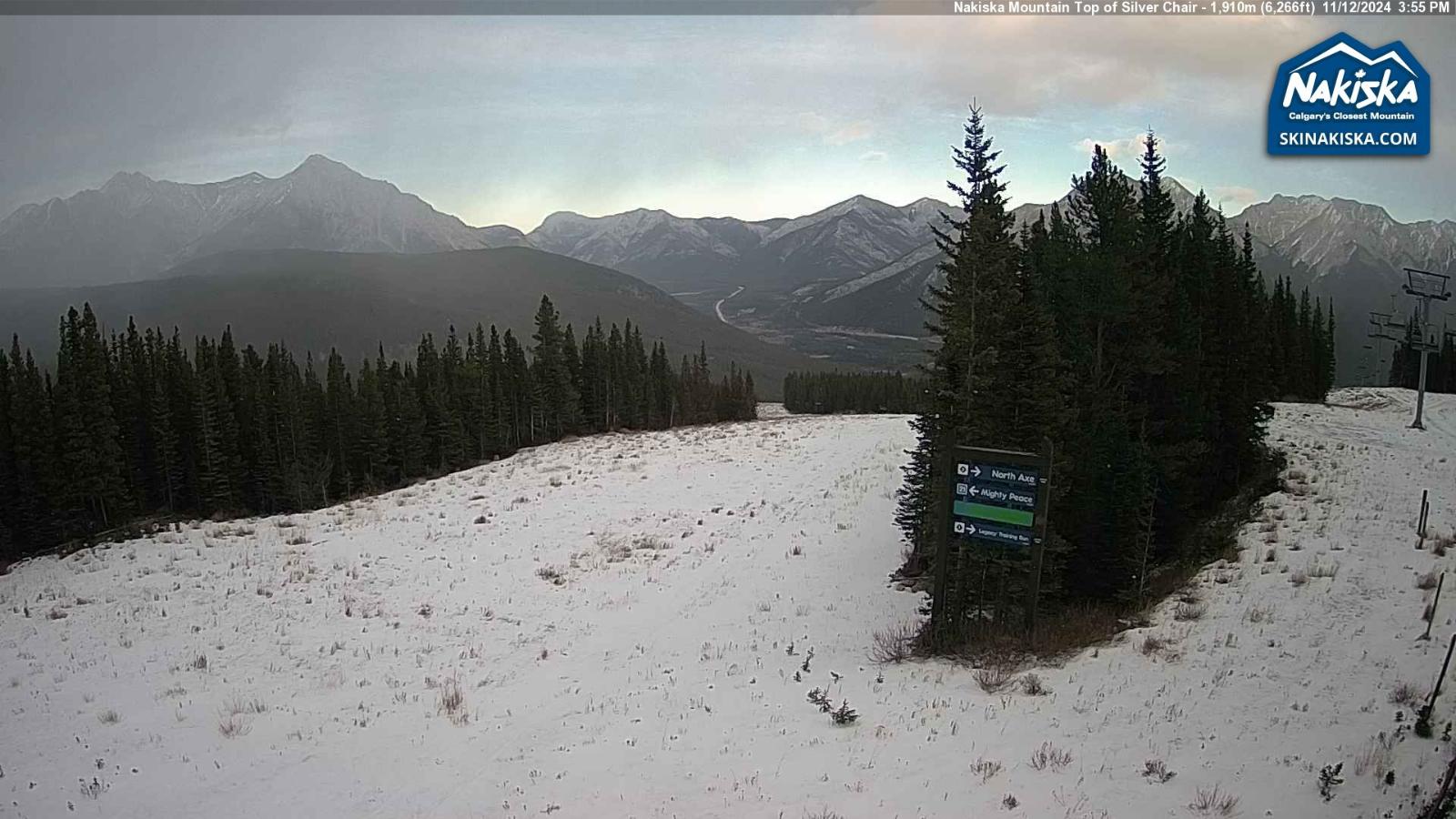 Webcam Nakiska: Top of Silver Chair