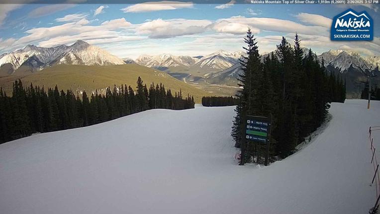 Webcam Nakiska: Top of Silver Chair