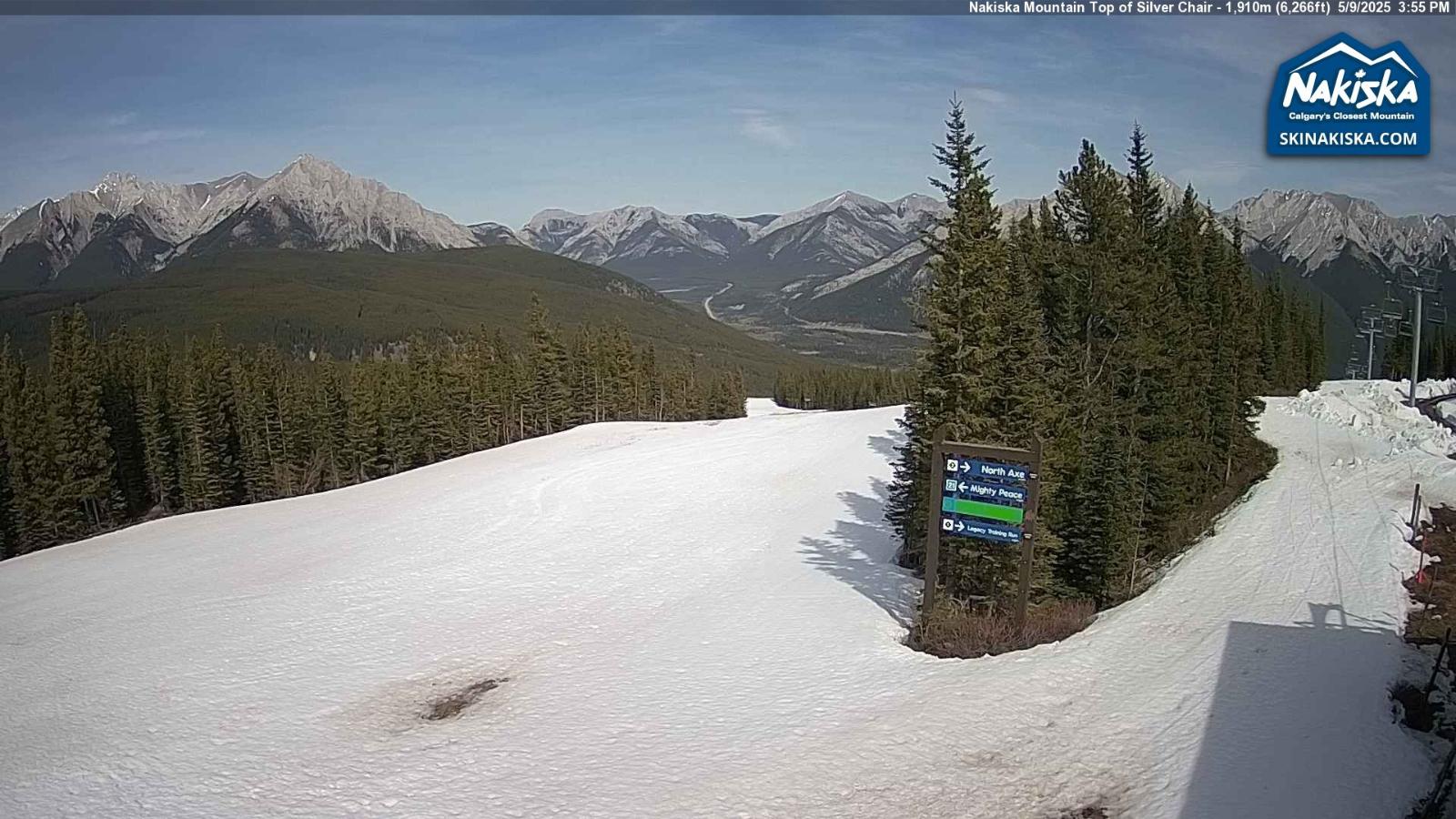Webcam Nakiska: Top of Silver Chair