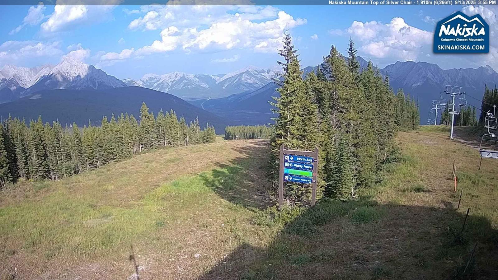 Webcam Nakiska: Top of Silver Chair