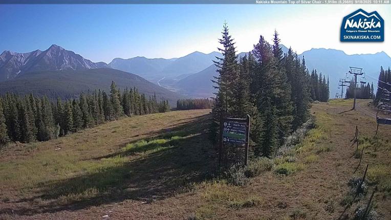 Webcam Nakiska: Top of Silver Chair