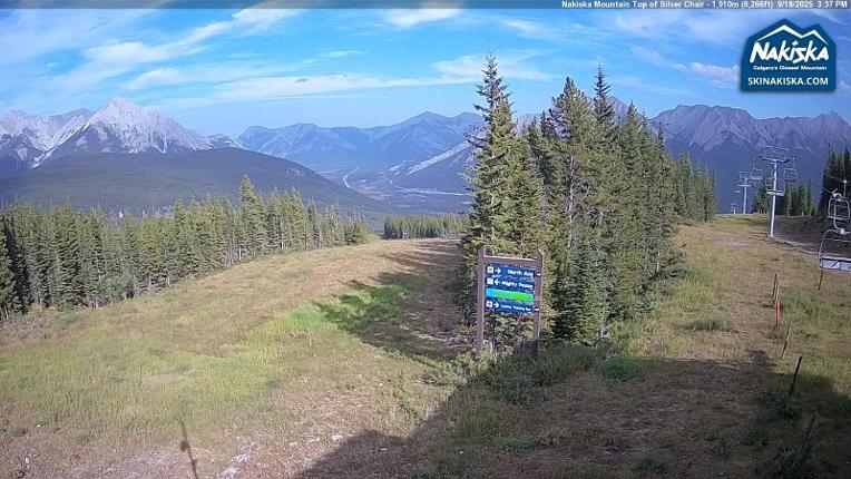 Webcam Nakiska: Top of Silver Chair
