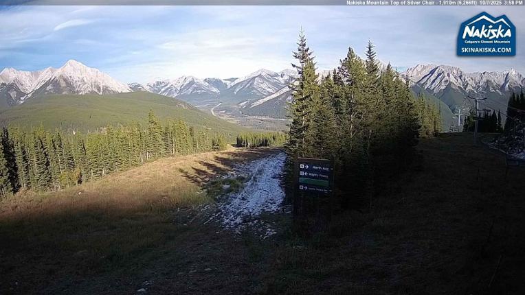 Webcam Nakiska: Top of Silver Chair