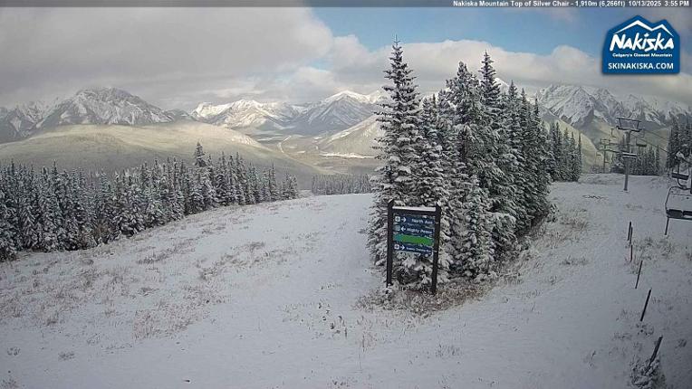 Webcam Nakiska: Top of Silver Chair