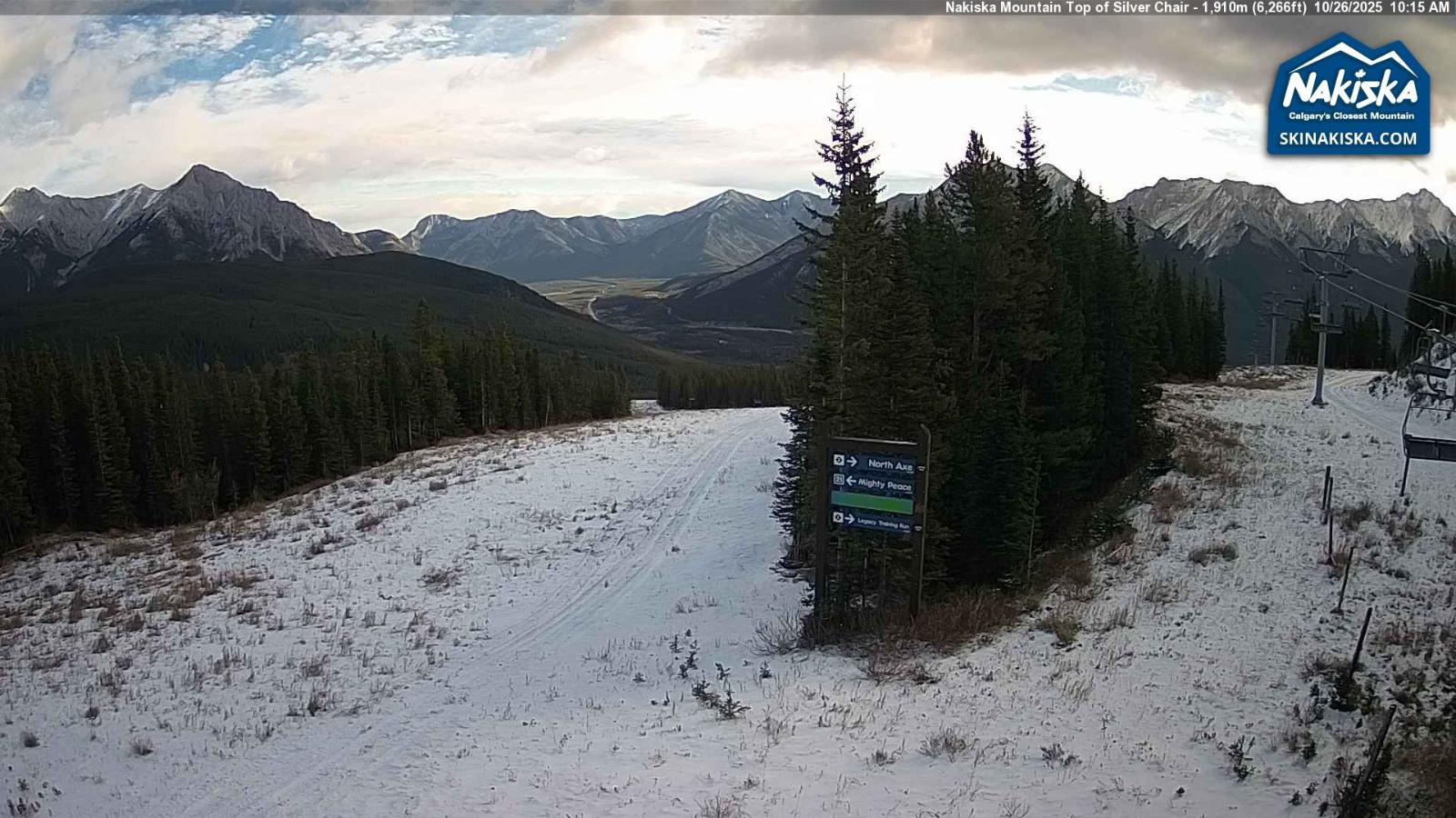 Webcam Nakiska: Top of Silver Chair