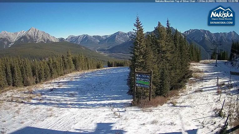 Webcam Nakiska: Top of Silver Chair