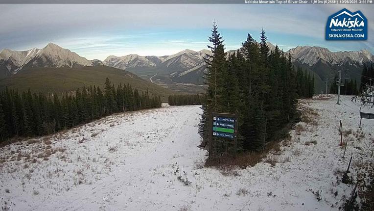 Webcam Nakiska: Top of Silver Chair