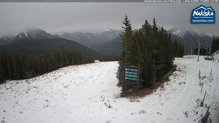 Webcam Nakiska: Top of Silver Chair