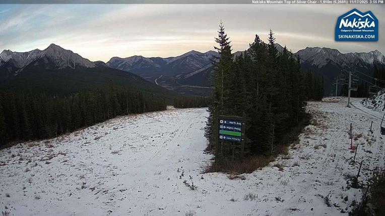 Webcam Nakiska: Top of Silver Chair
