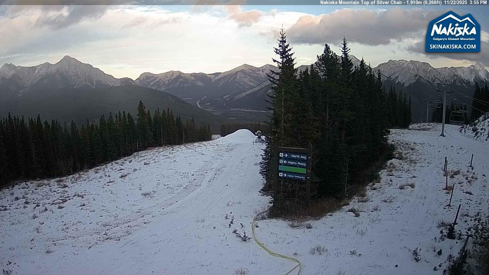 Webcam Nakiska: Top of Silver Chair