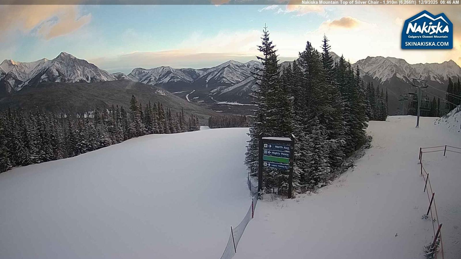 Webcam Nakiska: Top of Silver Chair