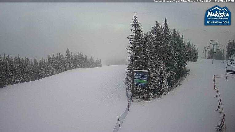 Webcam Nakiska: Top of Silver Chair