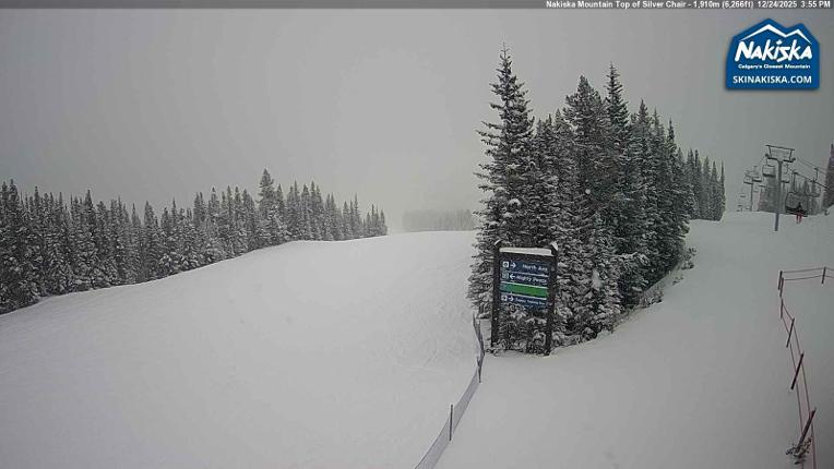 Webcam Nakiska: Top of Silver Chair