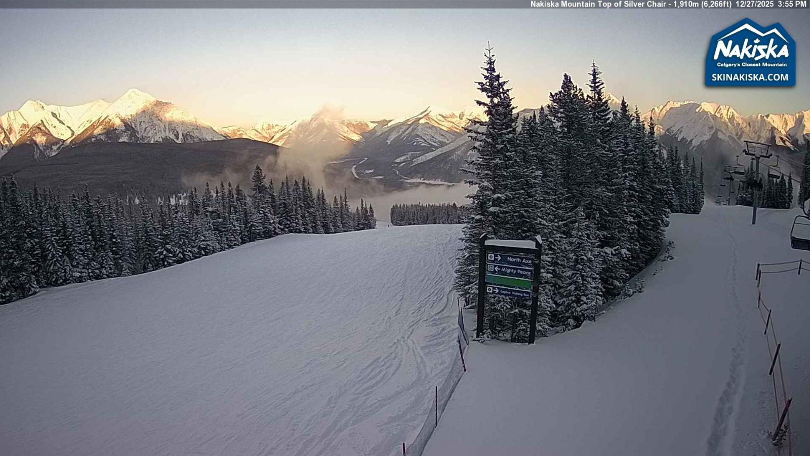 Webcam Nakiska: Top of Silver Chair