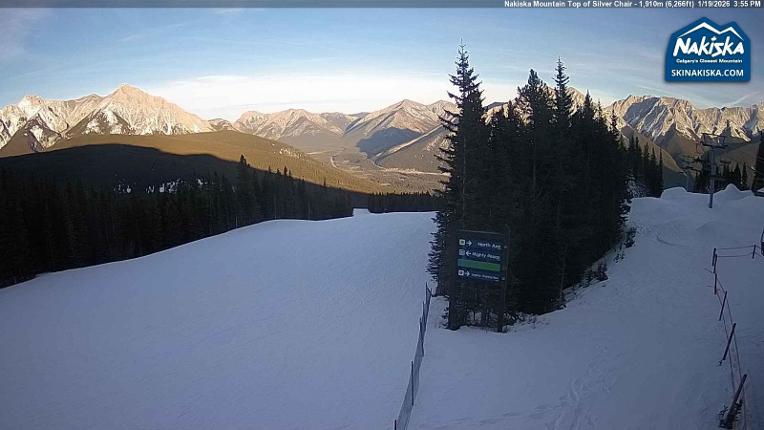 Webcam Nakiska: Top of Silver Chair