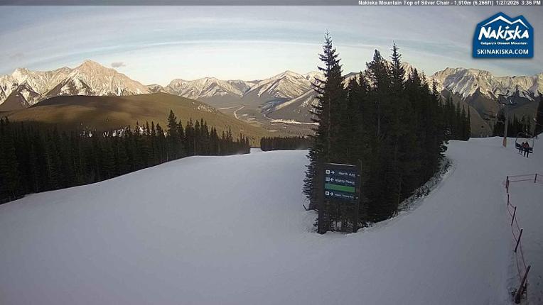 Webcam Nakiska: Top of Silver Chair