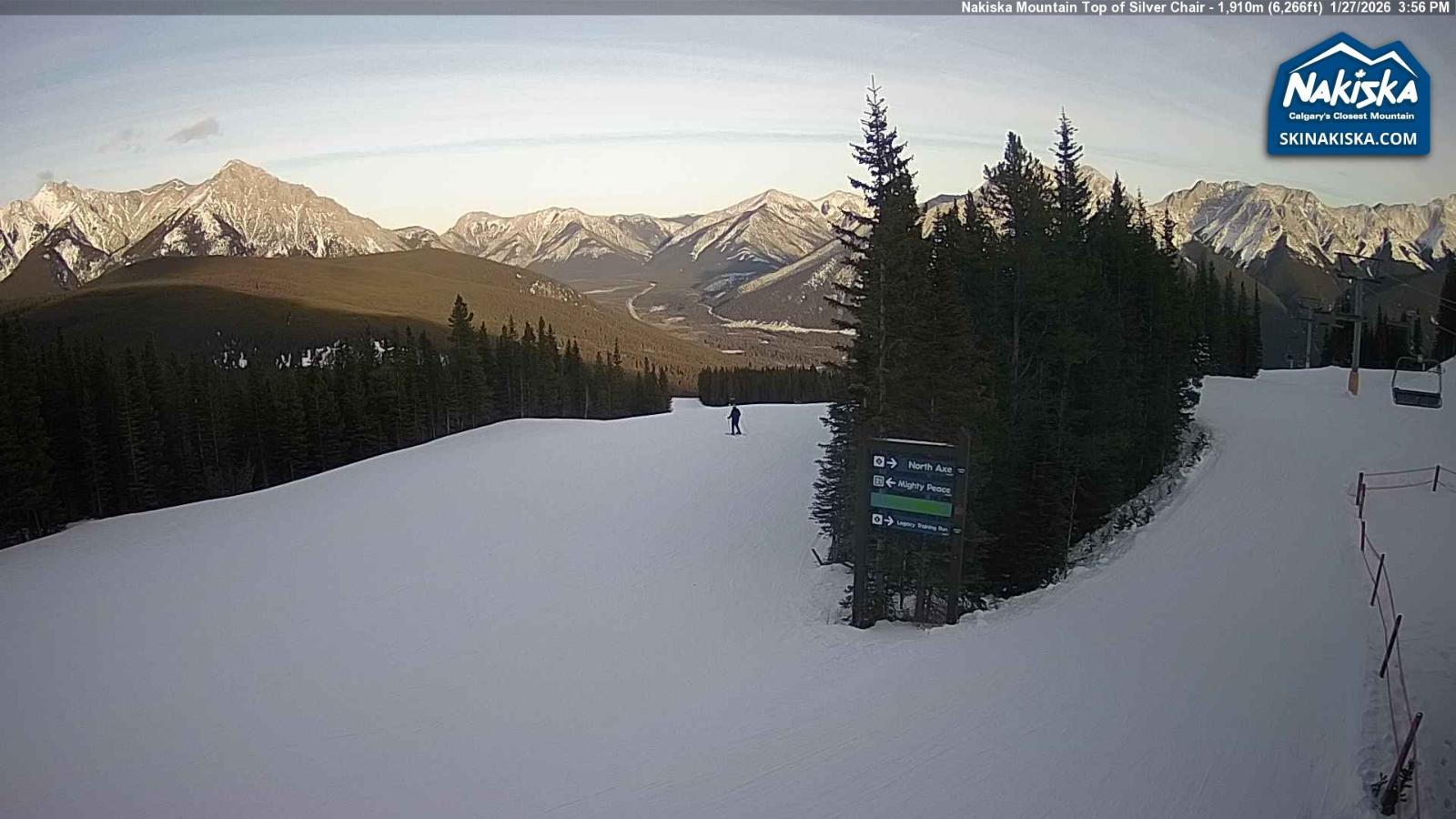 Webcam Nakiska: Top of Silver Chair