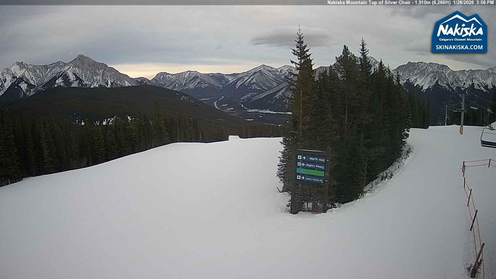 Webcam Nakiska: Top of Silver Chair
