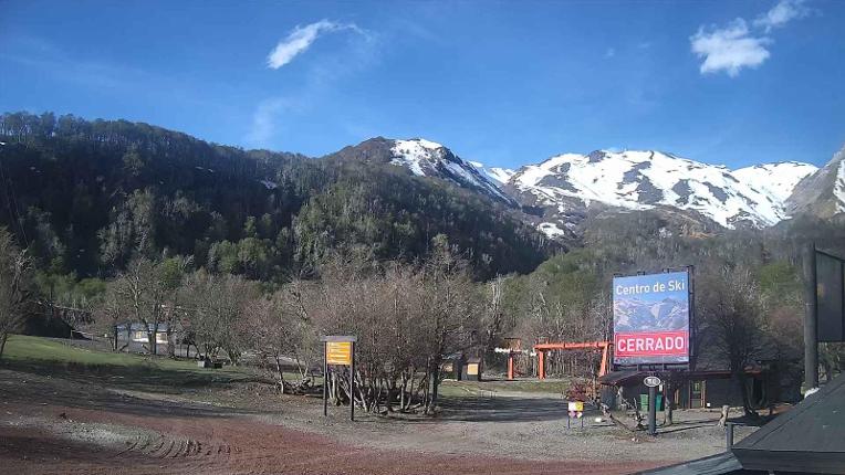 Webcam Nevados de Chillán: Plaza Tata