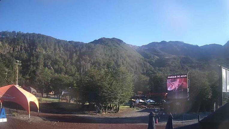 Webcam Nevados de Chillán: Plaza Tata