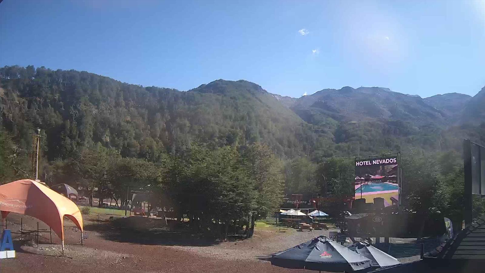 Webcam Nevados de Chillán: Plaza Tata