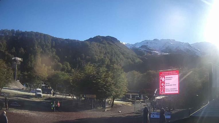 Webcam Nevados de Chillán: Plaza Tata