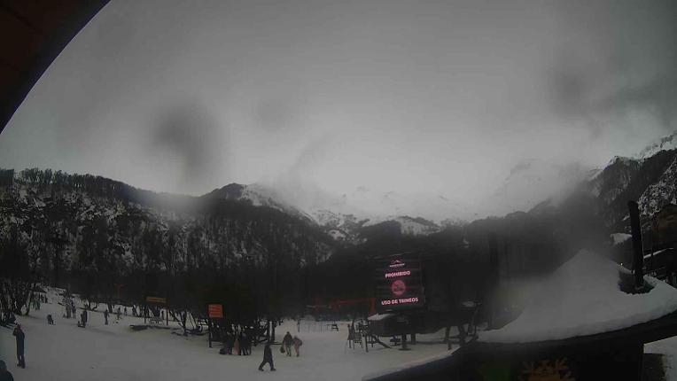 Webcam Nevados de Chillán: Plaza Tata